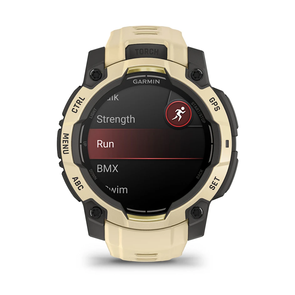 Смарт-годинник Garmin Instinct 3 45mm AMOLED Citrine with Citrine Band (010-02936-02)
