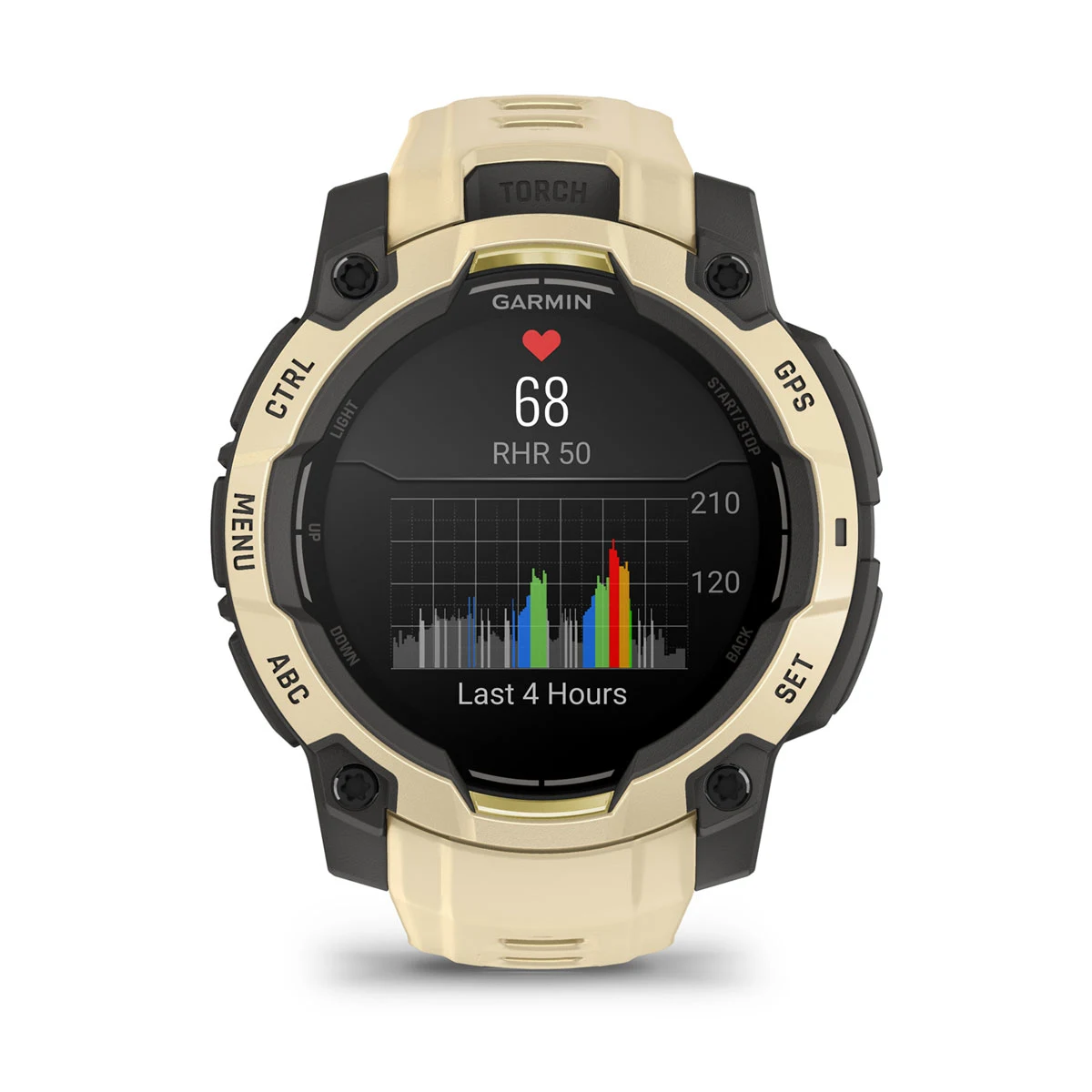 Смарт-годинник Garmin Instinct 3 45mm AMOLED Citrine with Citrine Band (010-02936-02)