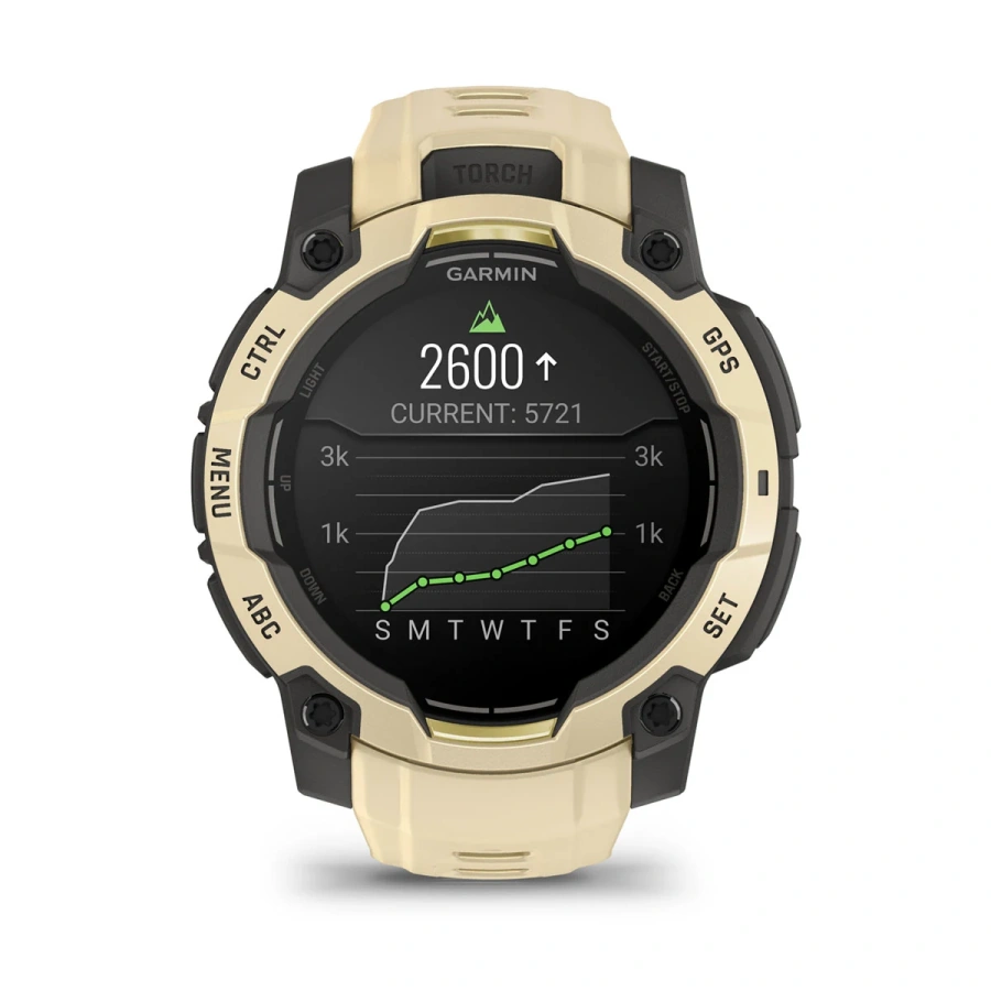 Смарт-годинник Garmin Instinct 3 45mm AMOLED Citrine with Citrine Band (010-02936-02)