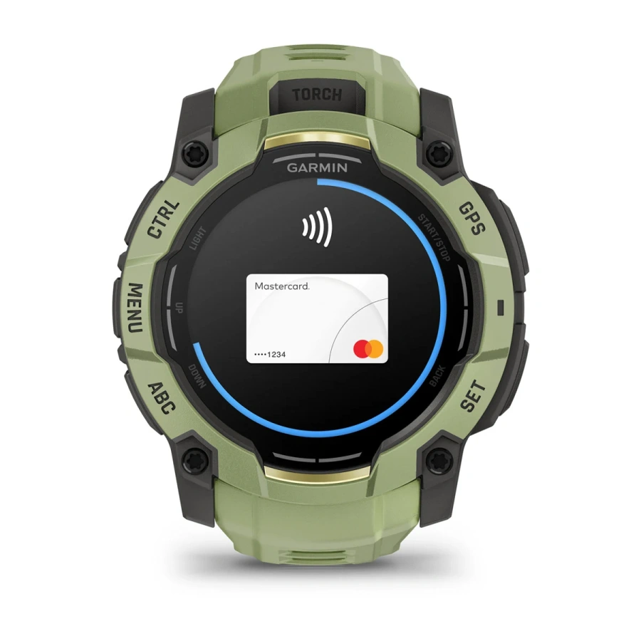Смарт-годинник Garmin Instinct 3 50 mm AMOLED Fern Green with Fern Green Band (010-03020-02)