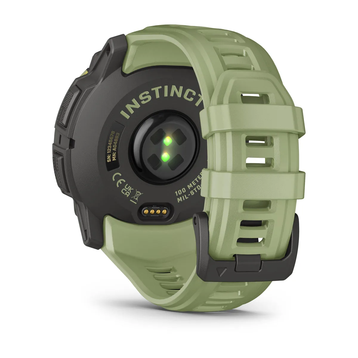 Смарт-годинник Garmin Instinct 3 50 mm AMOLED Fern Green with Fern Green Band (010-03020-02)