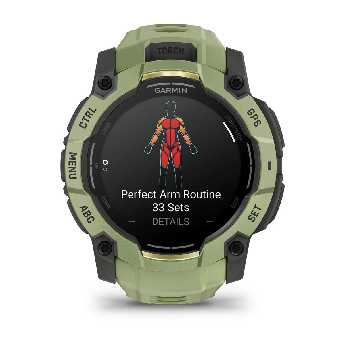 Смарт-годинник Garmin Instinct 3 50 mm AMOLED Fern Green with Fern Green Band (010-03020-02)