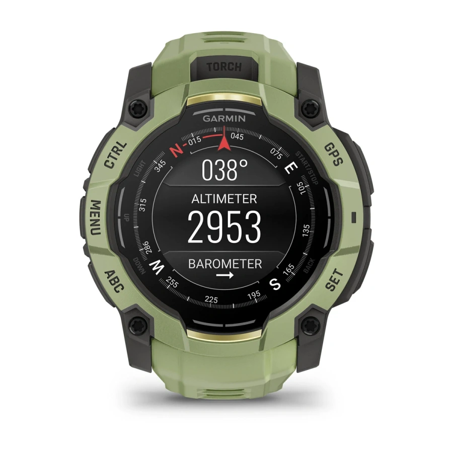 Смарт-годинник Garmin Instinct 3 50 mm AMOLED Fern Green with Fern Green Band (010-03020-02)