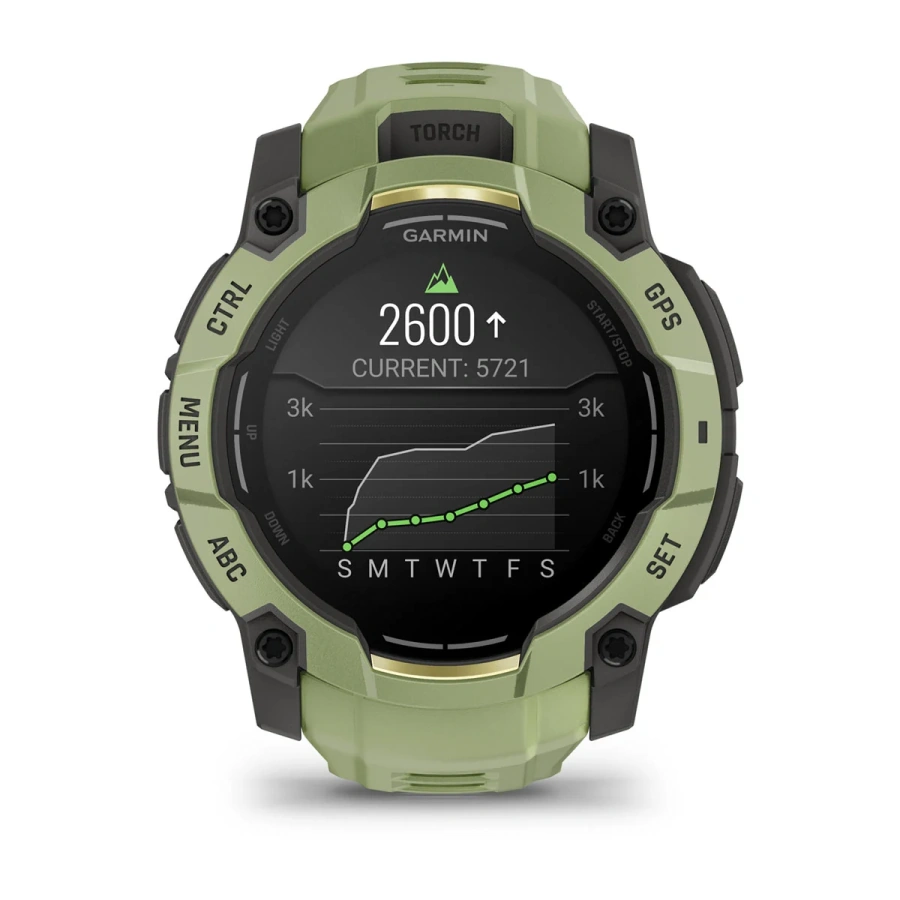 Смарт-годинник Garmin Instinct 3 50 mm AMOLED Fern Green with Fern Green Band (010-03020-02)