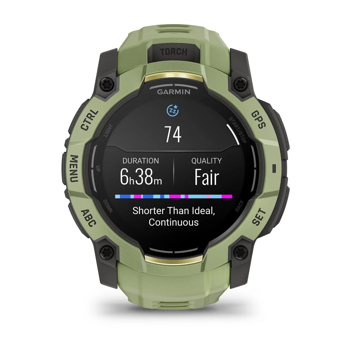 Смарт-годинник Garmin Instinct 3 50 mm AMOLED Fern Green with Fern Green Band (010-03020-02)