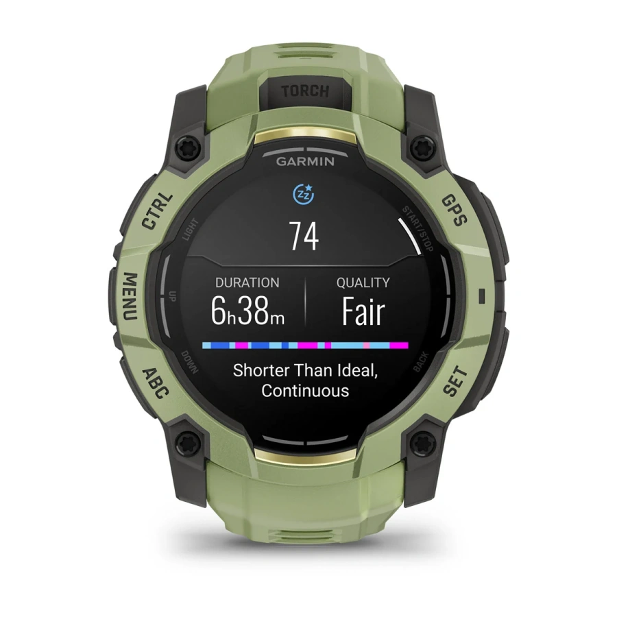 Смарт-годинник Garmin Instinct 3 50 mm AMOLED Fern Green with Fern Green Band (010-03020-02)