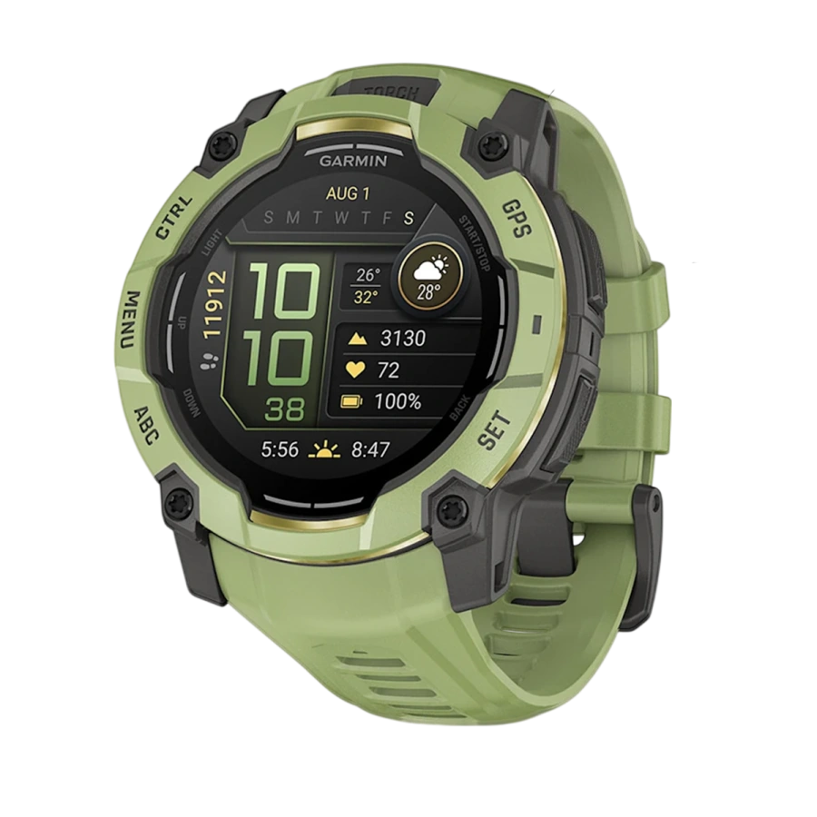 Смарт-годинник Garmin Instinct 3 50 mm AMOLED Fern Green with Fern Green Band (010-03020-02)