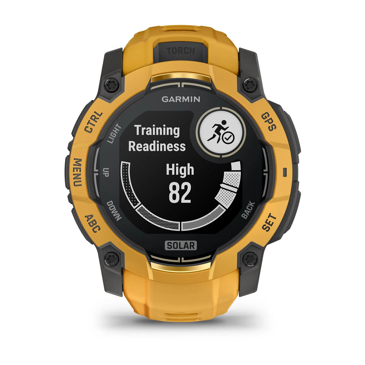 Смарт-годинник Garmin Instinct 3 50 mm Solar Sunburst with Sunburst/Gray Band (010-02935-02)