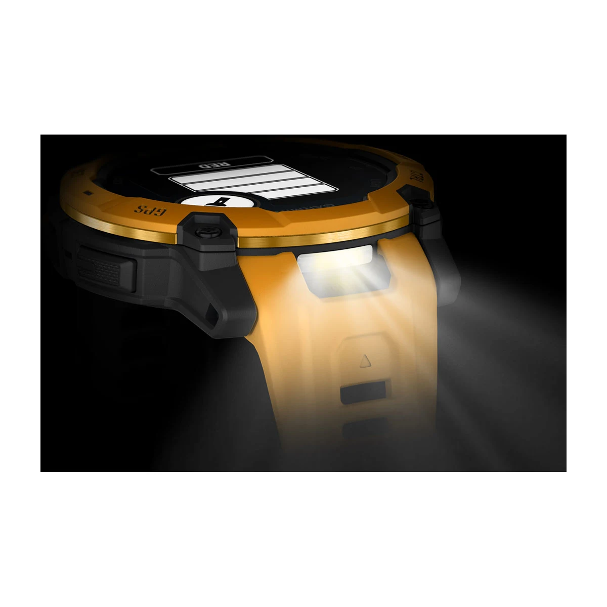 Смарт-годинник Garmin Instinct 3 50 mm Solar Sunburst with Sunburst/Gray Band (010-02935-02)