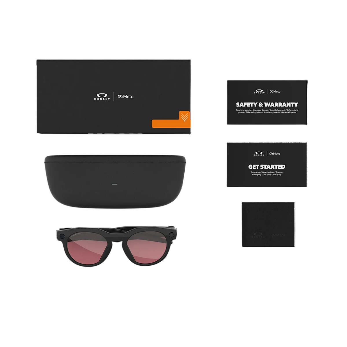 Смарт-очки Oakley | Meta HSTN - Black Frame / Prizm Dark Golf Lenses (OW8002-0951)