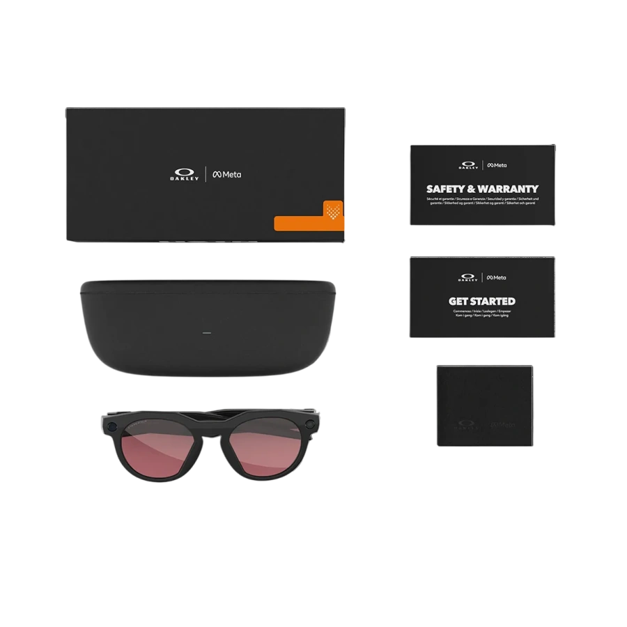 Смарт-очки Oakley | Meta HSTN - Black Frame / Prizm Dark Golf Lenses (OW8002-0951)