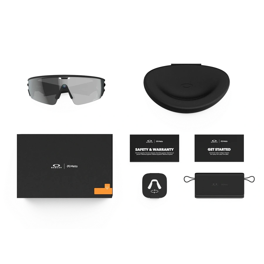 Смарт-очки Oakley | Meta Vanguard - Prizm Black Lenses / Black Frame (OW8001-070)