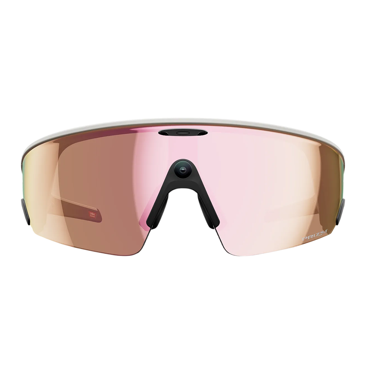 Смарт-очки Oakley | Meta Vanguard - Prizm Rose Gold Lenses / White Frame (OW8001-080)