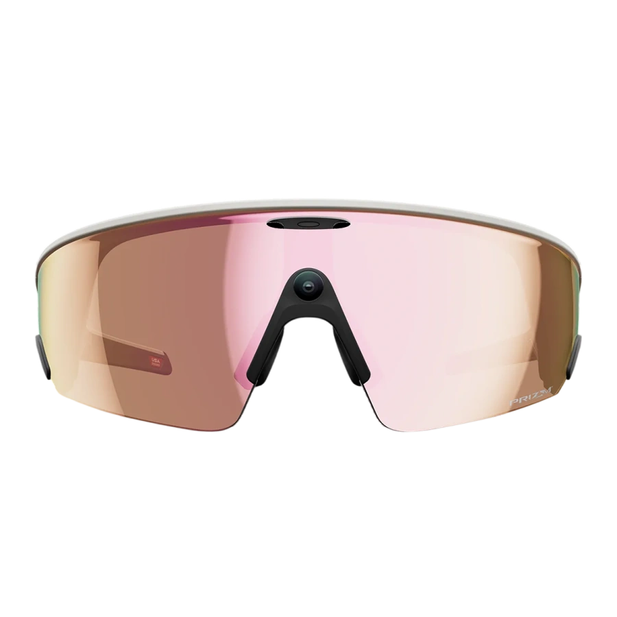 Смарт-очки Oakley | Meta Vanguard - Prizm Rose Gold Lenses / White Frame (OW8001-080)