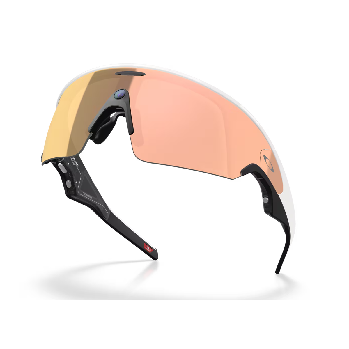 Смарт-очки Oakley | Meta Vanguard - Prizm Rose Gold Lenses / White Frame (OW8001-080)