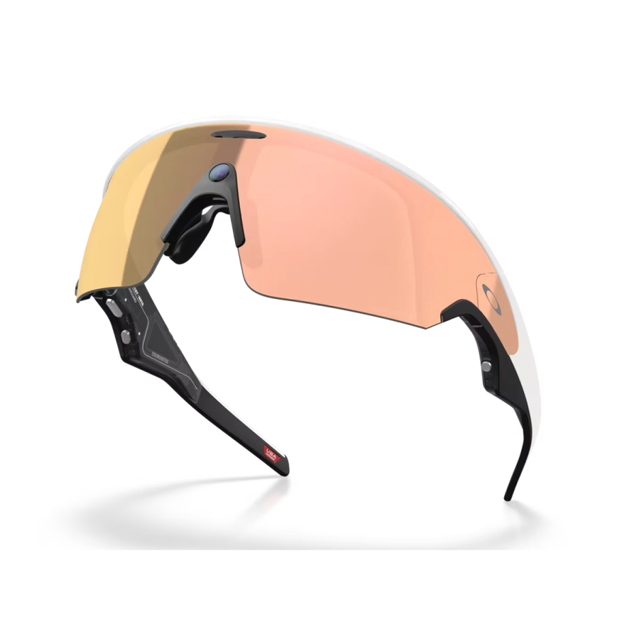 Смарт-очки Oakley | Meta Vanguard - Prizm Rose Gold Lenses / White Frame (OW8001-080)