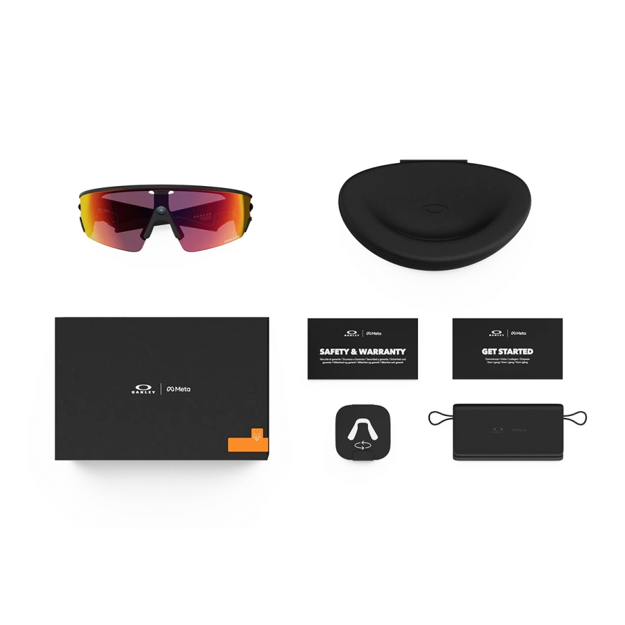Смарт-очки Oakley | Meta Vanguard - Prizm Transitions Ember Lenses / Black Frame (OW8001-090)