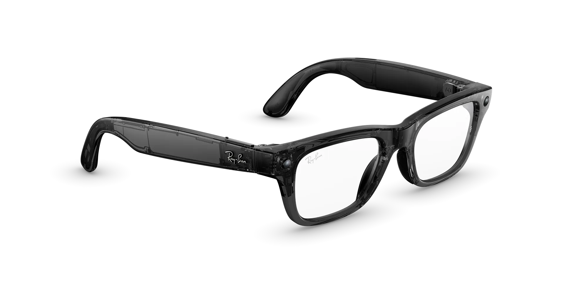 Смарт-очки Ray-Ban | Meta Blayzer Optics [Gen 2] Standard - Shiny Transparent Black / Clear to Grey Transitions