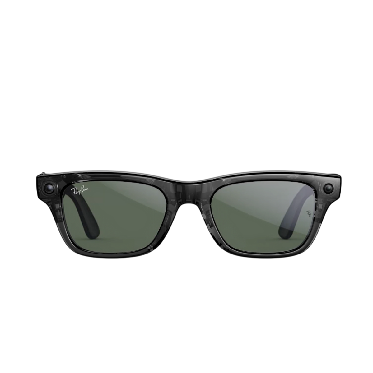Смарт-очки Ray-Ban | Meta Blayzer Optics [Gen 2] Standard - Shiny Transparent Black / Clear to Green Transitions