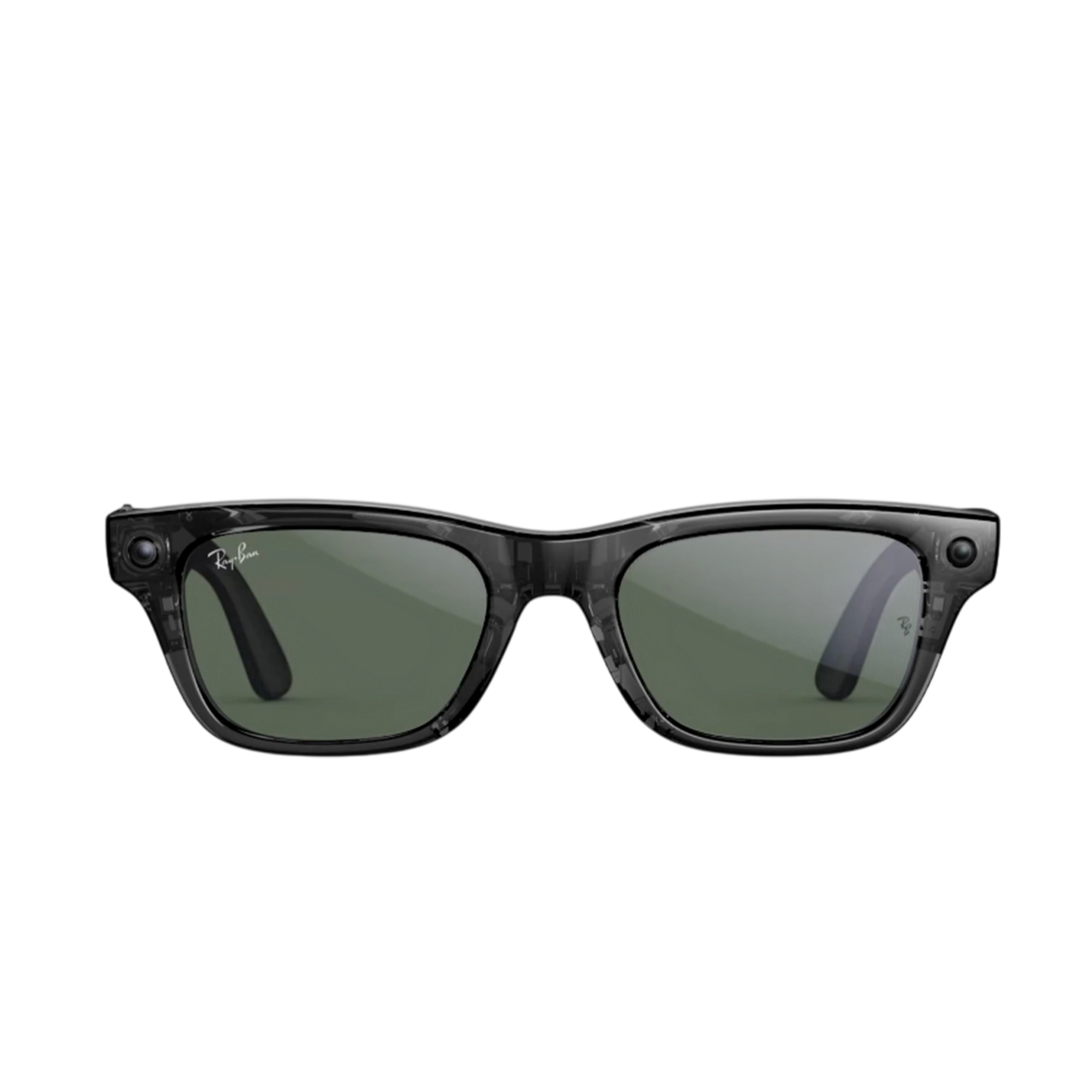 Смарт-очки Ray-Ban | Meta Blayzer Optics [Gen 2] Standard - Shiny Transparent Black / Clear to Green Transitions