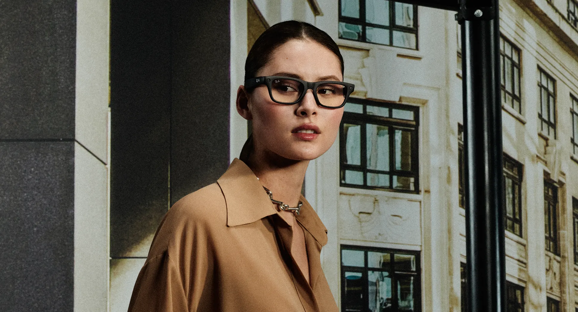 Смарт-очки Ray-Ban | Meta Blayzer Optics [Gen 2] Standard - Matte Black / Clear to Emerald Transitions