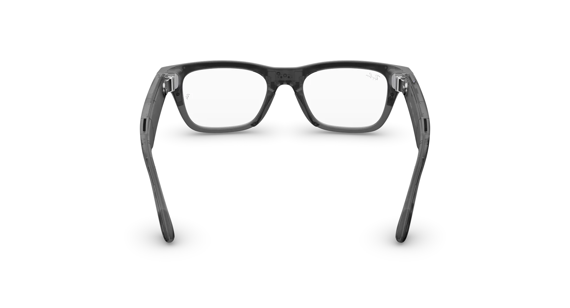 Смарт-очки Ray-Ban | Meta Blayzer Optics [Gen 2] Standard - Matte Transparent Ice Grey / Clear to Emerald Transitions