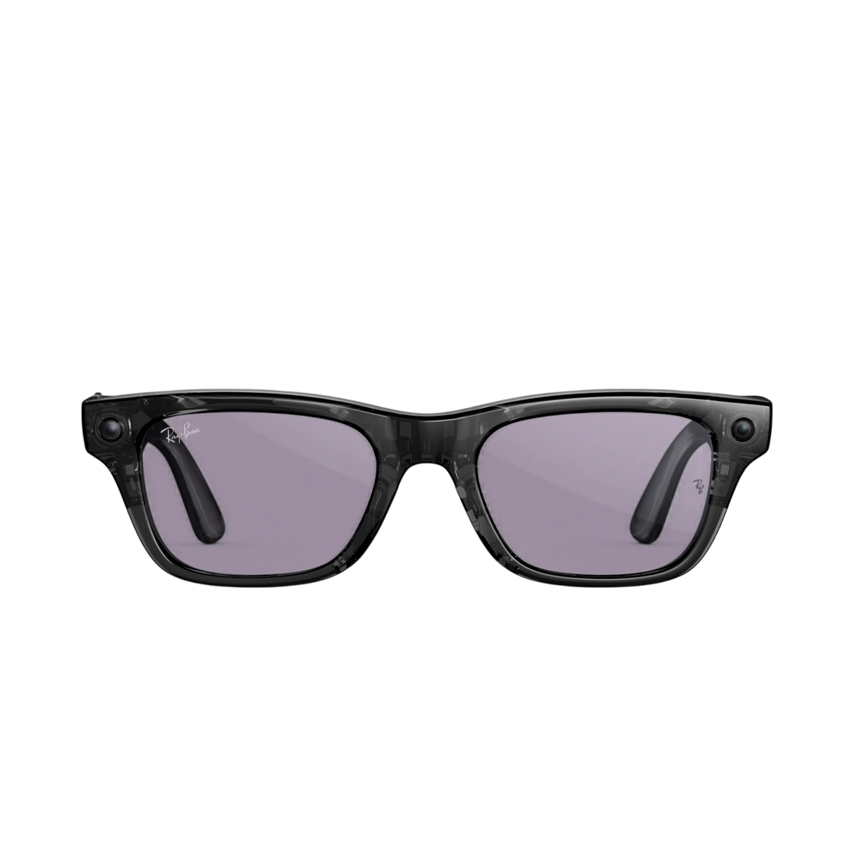 Смарт-очки Ray-Ban | Meta Blayzer Optics [Gen 2] Standard - Shiny Transparent Black / Clear to Amethyst Transitions