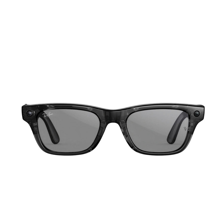 Смарт-очки Ray-Ban | Meta Blayzer Optics [Gen 2] Standard - Shiny Transparent Black / Clear to Grey Transitions