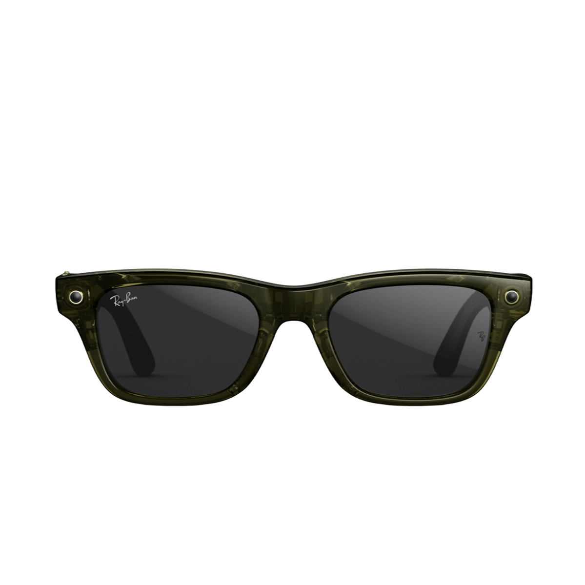 Смарт-очки Ray-Ban | Meta Blayzer Optics [Gen 2] Standard - Shiny Transparent Dark Olive / Clear to Grey Transitions