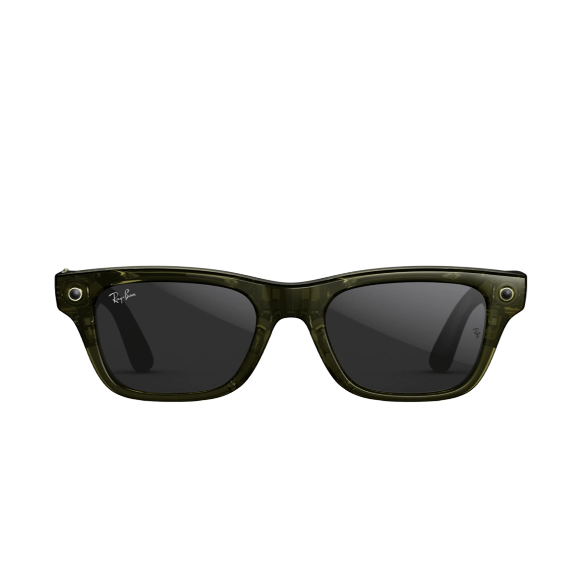 Смарт-очки Ray-Ban | Meta Blayzer Optics [Gen 2] Standard - Shiny Transparent Dark Olive / Clear to Grey Transitions