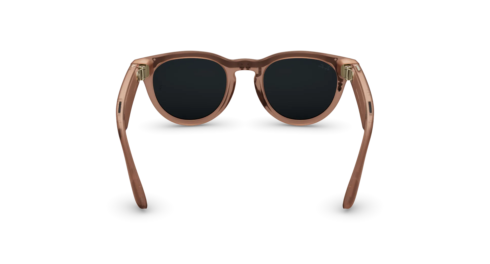Смарт-очки Ray-Ban | Meta Headliner [Gen 2] Standard Matte Transparent Peach Frame / Clear to Grey Transitions Lenses