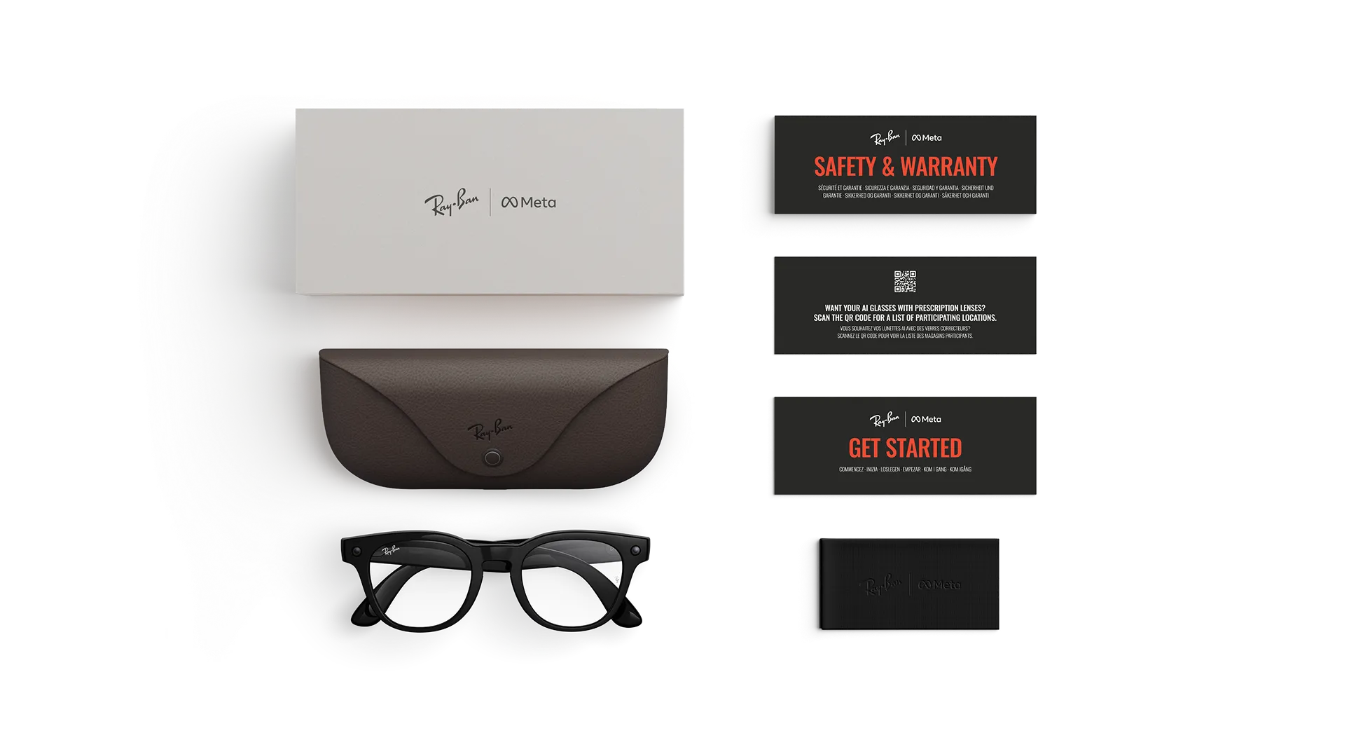 Смарт-очки Ray-Ban | Meta Scriber Optics [Gen 2] Standard - Shiny Black / Clear to Emerald Transitions