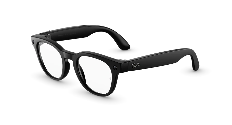 Смарт-очки Ray-Ban | Meta Scriber Optics [Gen 2] Standard - Shiny Black / Clear to Amethyst Transitions