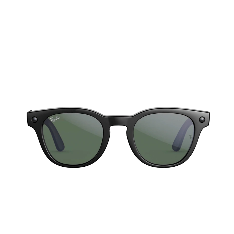 Смарт-очки Ray-Ban | Meta Scriber Optics [Gen 2] Standard - Shiny Black / Clear to Green Transitions