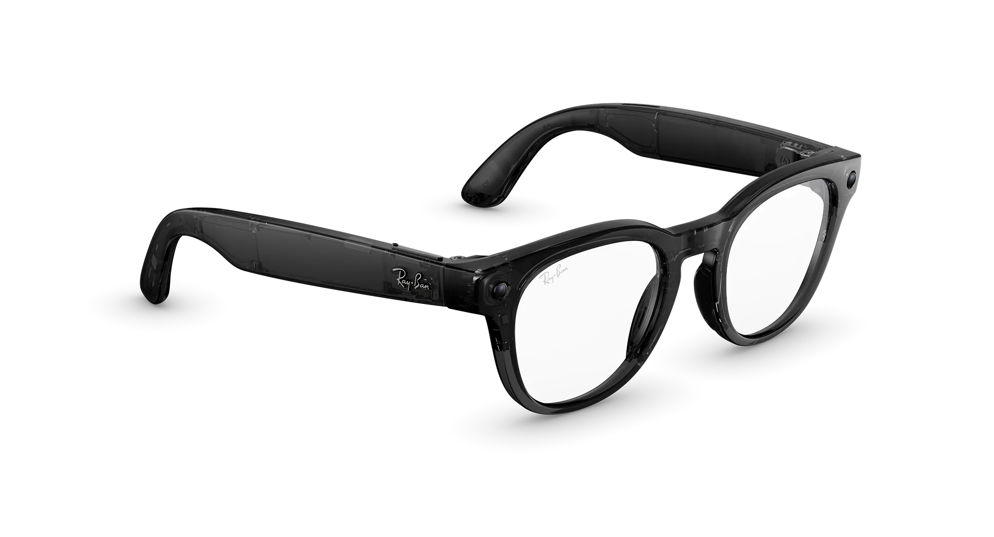 Смарт-очки Ray-Ban | Meta Scriber Optics [Gen 2] Standard - Shiny Transparent Black / Clear to Grey Transitions
