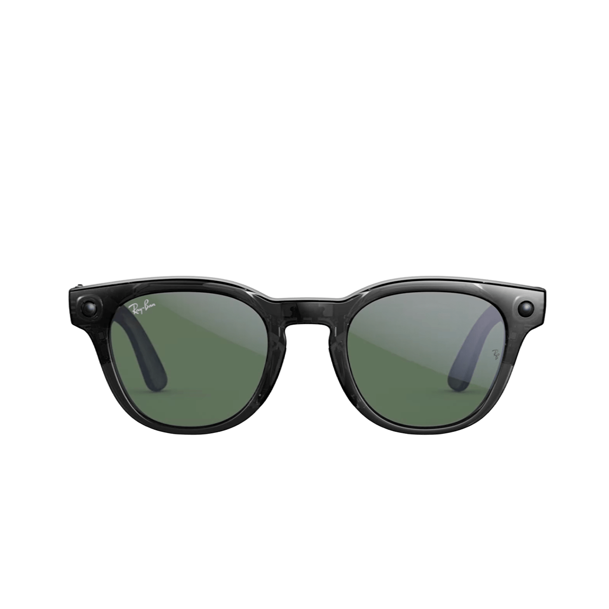 Смарт-очки Ray-Ban | Meta Scriber Optics [Gen 2] Standard - Shiny Transparent Black / Clear to Green Transitions