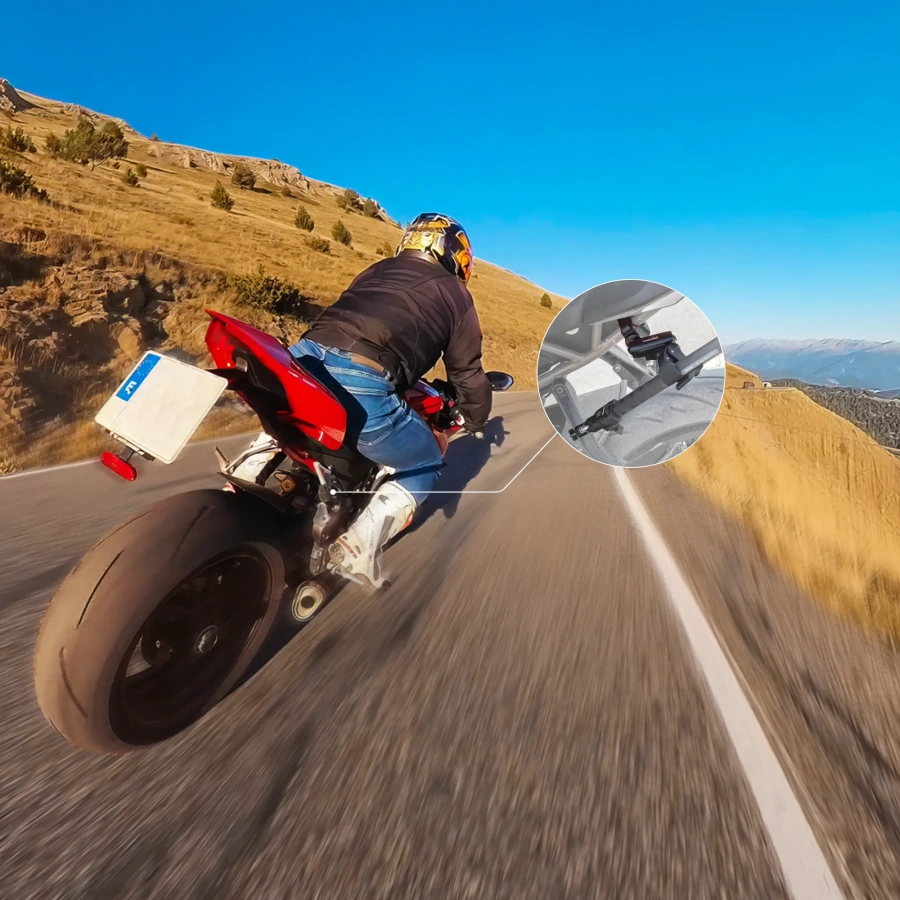 Тримач для моноподу на мотоцикл Insta360 Motorcycle Selfie Stick Support Clamp (CINSBAVF)