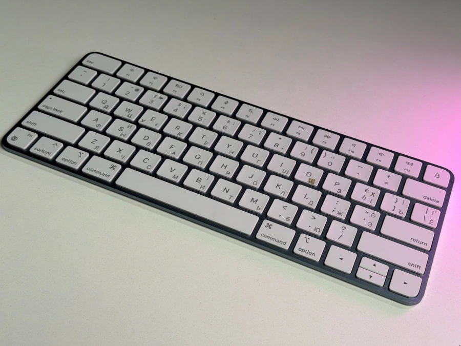 ВЖИВАНА Б/У Клавиатура Apple Magic Keyboard [Lightning] - US English (MK2A3LL/A) - Состояние: удовлетворительное | Комплектация: клавиатура | Гарантия: 3 мес.