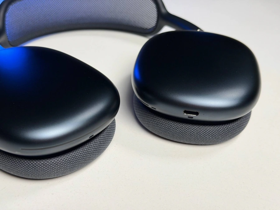 ВЖИВАНІ Б/У Наушники Apple AirPods Max [USB-C] 2024 - Midnight (MWW43) - Состояние: хорошее | Комплектация: полный | Гарантия: 3 мес.