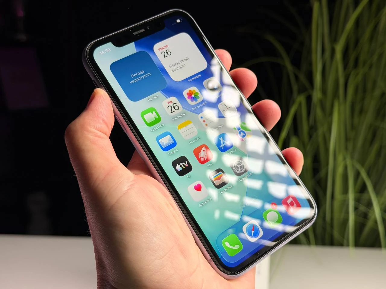 ВЖИВАНИЙ Б/У Apple iPhone 11 128GB Purple (MWLJ2) Full Box - Состояние: хороший | Аккумулятор: 100% | Комплектация: полный | Гарантия: 3 мес.