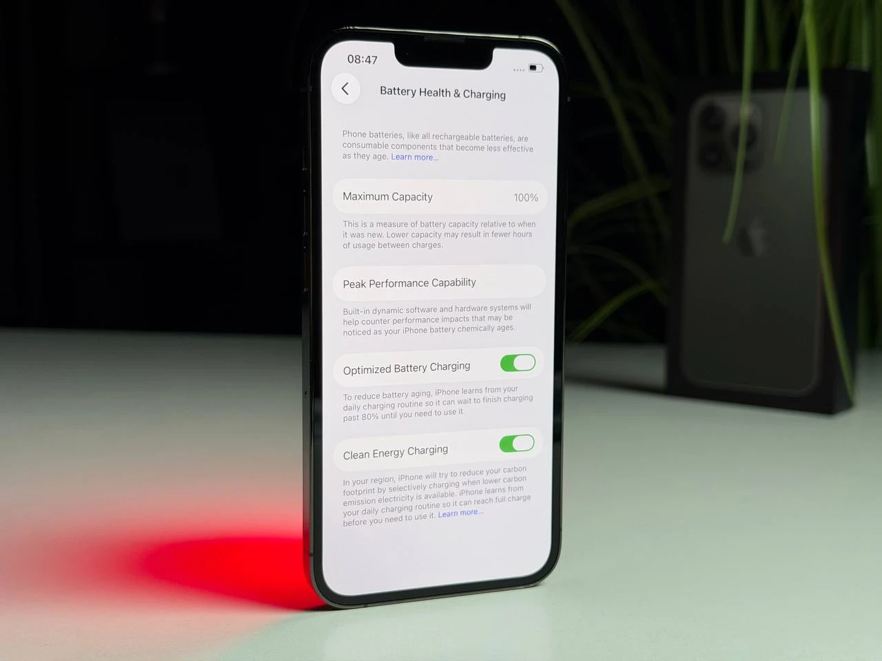 ВЖИВАНИЙ Б/У Apple iPhone 13 Pro 256GB Alpine Green (MNDU3, MNE33) - Состояние: хороший | Аккумулятор: 100% | Комплектация: полный | Гарантия: 3 мес.