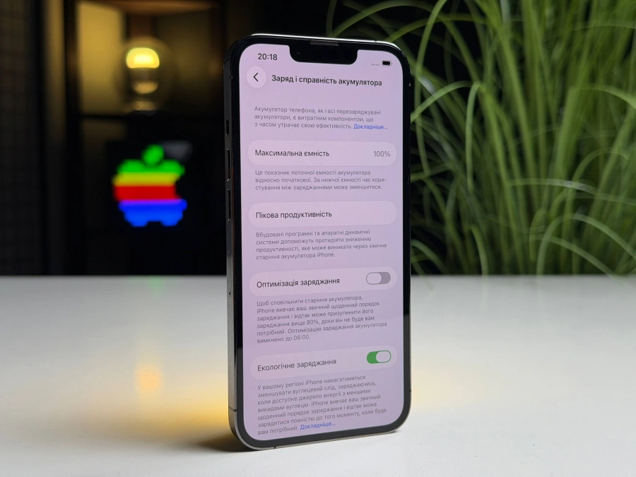 ВЖИВАНИЙ Б/У Apple iPhone 13 Pro 256GB Graphite (MLTW3, MLVE3) - Стан: гарний | Акумулятор: 100% | Комплектація: iPhone, кабель | Гарантія: 3 міс.
