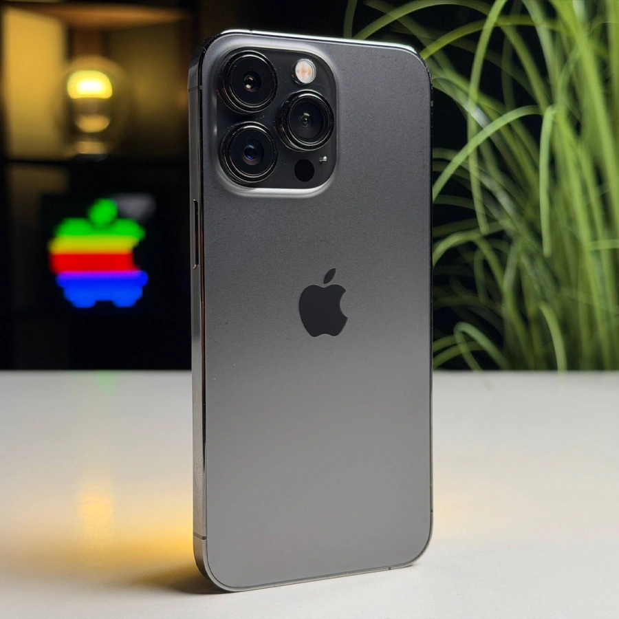 ВЖИВАНИЙ Б/У Apple iPhone 13 Pro 256GB Graphite (MLTW3, MLVE3) - Стан: гарний | Акумулятор: 100% | Комплектація: iPhone, кабель | Гарантія: 3 міс.