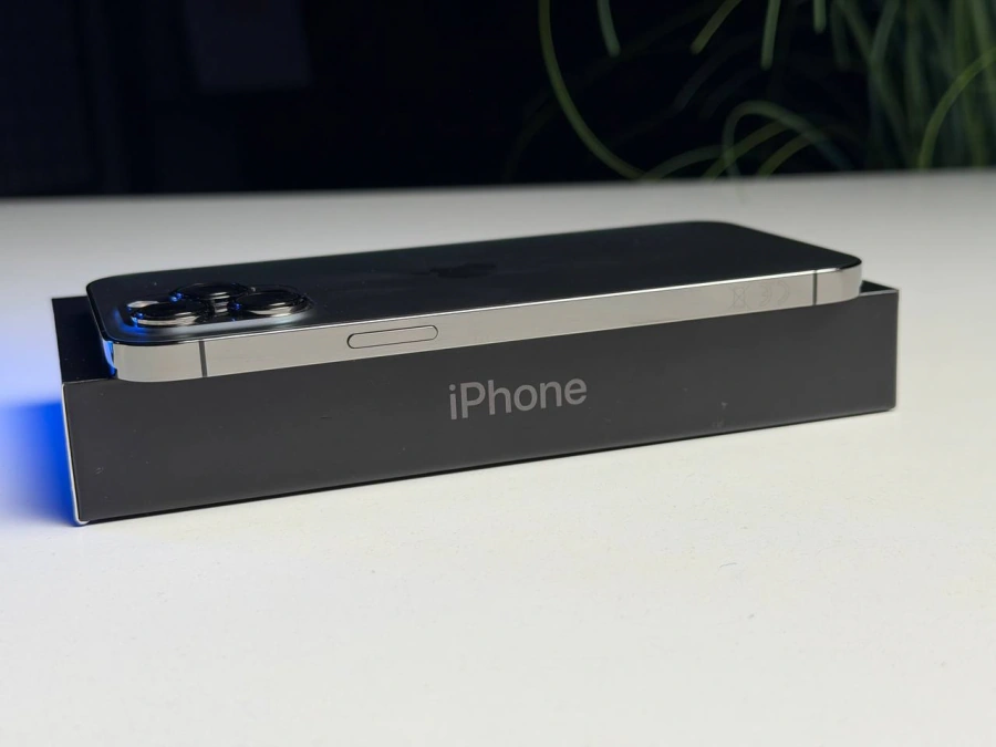 ВЖИВАНИЙ Б/У Apple iPhone 13 Pro Max 128GB Graphite (MLKL3, MLL63) - Состояние: хороший | Аккумулятор: 87% | Комплектация: полный | Гарантия: 3 мес.