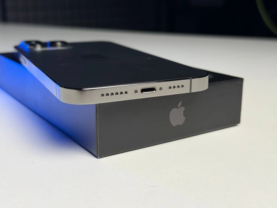 ВЖИВАНИЙ Б/У Apple iPhone 13 Pro Max 128GB Graphite (MLKL3, MLL63) - Состояние: хороший | Аккумулятор: 87% | Комплектация: полный | Гарантия: 3 мес.