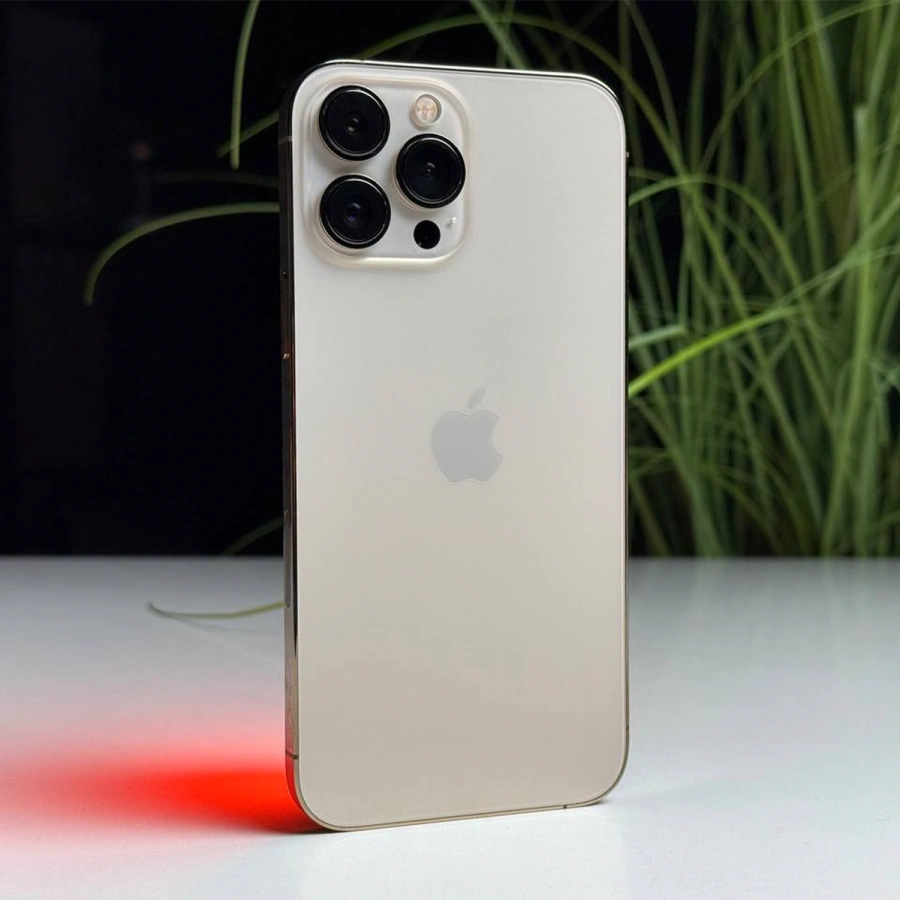 ВЖИВАНИЙ Б/У Apple iPhone 13 Pro Max 256GB Gold (MLKU3, MLLD3) - Стан: гарний | Акумулятор: 100% | Комплектація: повний | Гарантія: 3 міс.