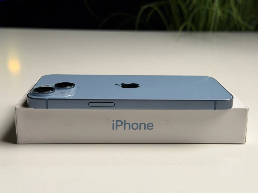 ВЖИВАНИЙ Б/У Apple iPhone 14 128GB Blue (MPVN3) - Состояние: хороший | Аккумулятор: 100% | Комплектация: полный | Гарантия: 3 мес.