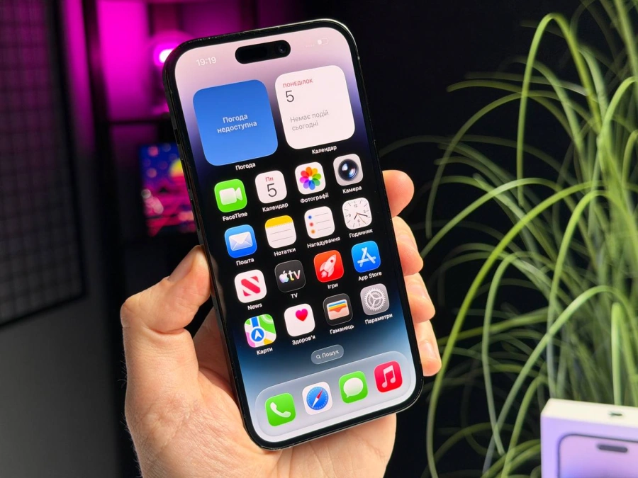 ВЖИВАНИЙ Б/У Apple iPhone 14 Pro 256GB Space Black (MQ0T3) - Стан: гарний | Акумулятор: 100% | Комплектація: повний | Гарантія: 3 міс.