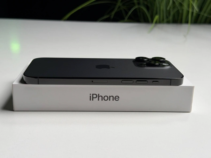 ВЖИВАНИЙ Б/У Apple iPhone 14 Pro Max 128GB Space Black (MQ9P3) - Состояние: хороший | Аккумулятор: 100% | Комплектация: полный | Гарантия: 3 мес.