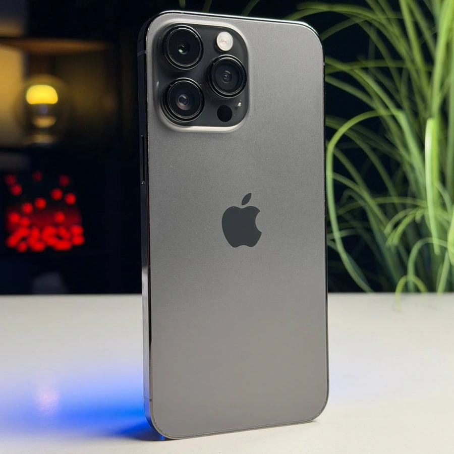 ВЖИВАНИЙ Б/У Apple iPhone 14 Pro Max 256GB Space Black (MQ9U3) - Состояние: хороший | Аккумулятор: 100% | Комплектация: iPhone, кабель | Гарантия: 3 мес.
